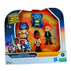 Star Wars Young Jedi Adventures Jedi Showdown Pack, 5-Pack Action Figures 4" NIP
